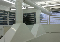 Coifas e captores de borda